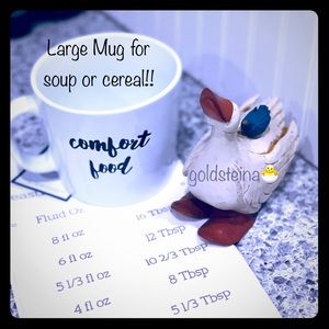 Large Mug “comfort food”